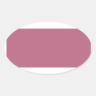 Sticker Mauve Oval