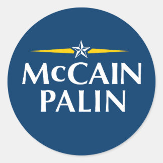 Sticker MCCAIN PALIN
