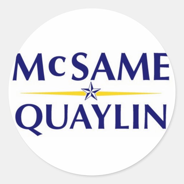 Sticker McSame Quaylin - Blanc (Devant)