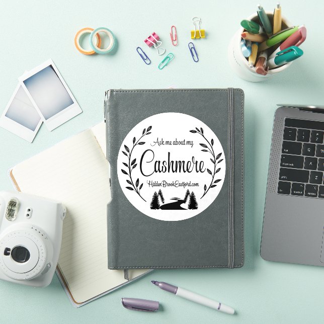 Sticker Me Demander Mon Cashmere (Couverture iPad)