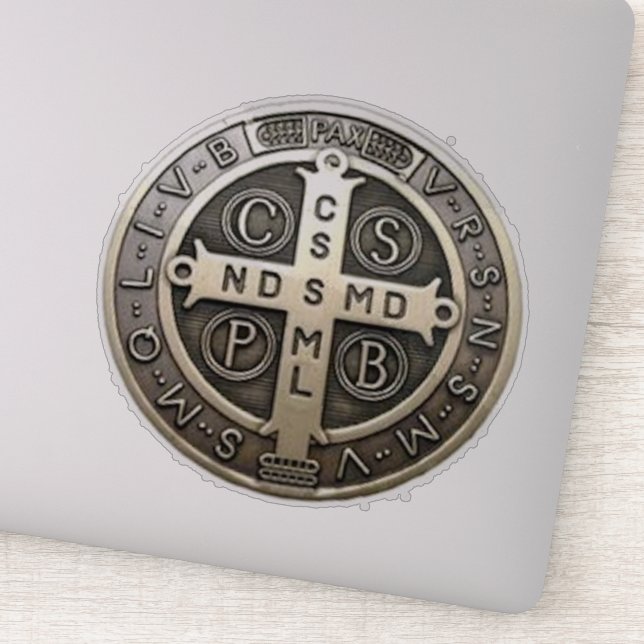 Sticker médaille de San Benito (Détail)