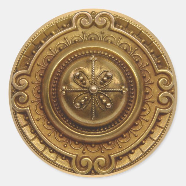 Sticker médaillon d'or (Devant)