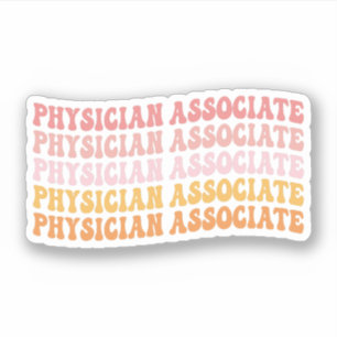Sticker Médecin adjoint Médecin adjoint PA École