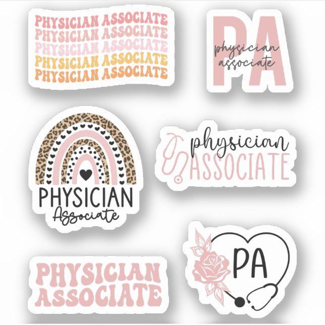 Sticker Médecin Assistant, Maître Médecin Pack associé (Devant)