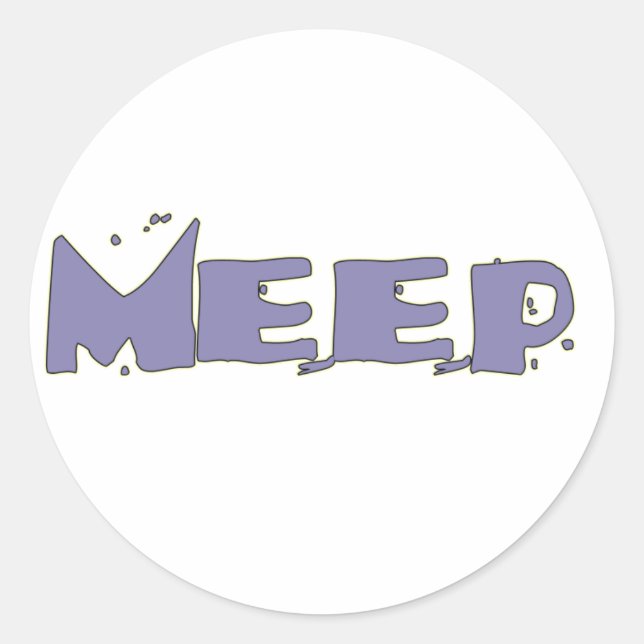 Sticker Meep (Devant)