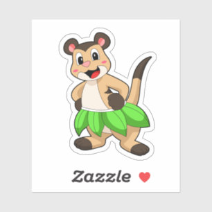 Sticker Meerkat à Ballet Dance
