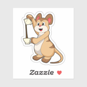 Sticker Meerkat with coffee pot & coffee.PNG