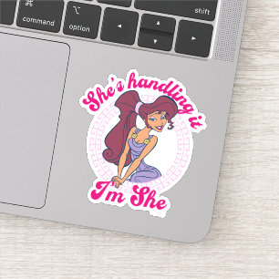 Sticker Megara - Elle s'en occupe, je suis elle Autocollan