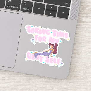 Sticker Megara - Prendre le temps d'être moi-même Autocoll