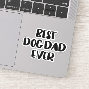 Sticker Meilleur père de chien