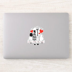 Sticker Meilleure fête des amis