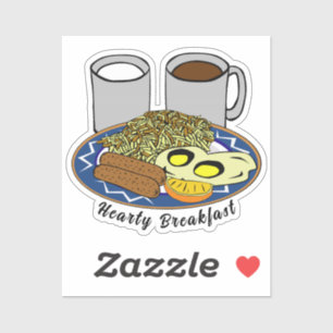 Sticker Meilleure journée de petit déjeuner