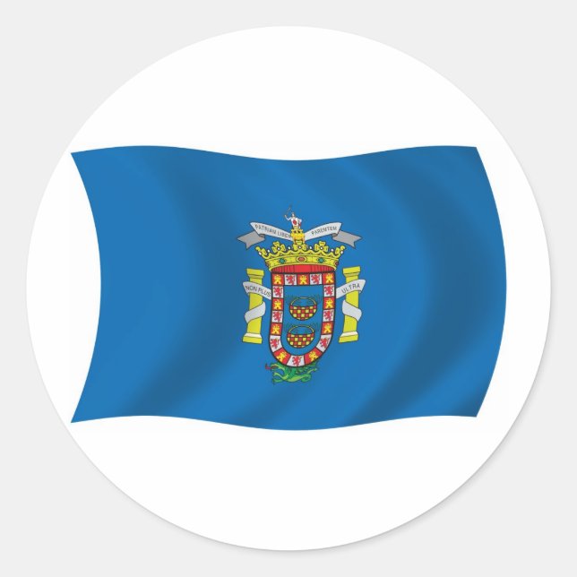 Sticker Melilla Flag (Devant)