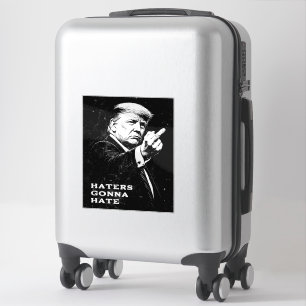 Sticker Meme drôle du doigt d'honneur de Trump 2026