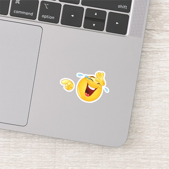 Sticker Mème Laugh Cry Emoji (Détail)