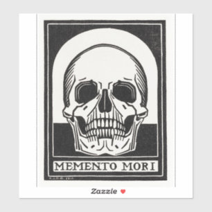 Sticker Memento Mori