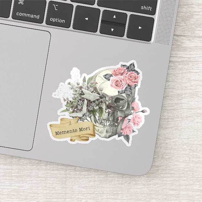Sticker Memento Mori (Détail)