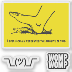 Sticker Mèmes parodiques du drapeau de Gadsden Snekright x