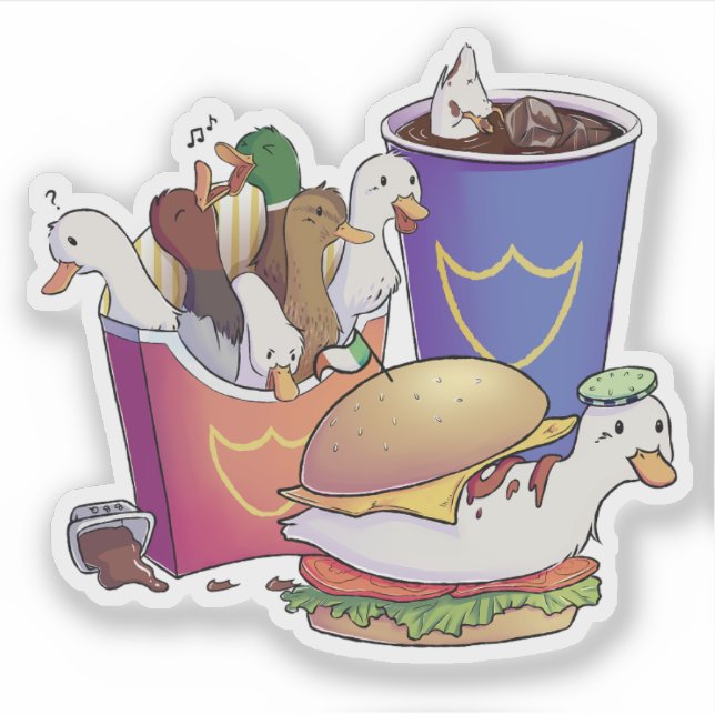 Sticker Menu Quitter (Devant)