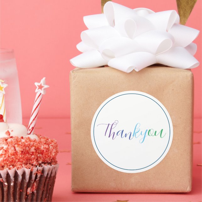 Sticker Merci (Fête)