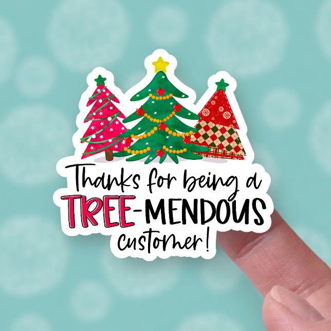 Sticker Merci d'être un grand Noël client (Créateur téléchargé)