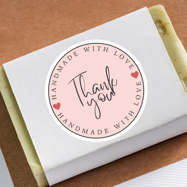 Sticker Merci Petite entreprise artisanale (Créateur téléchargé)