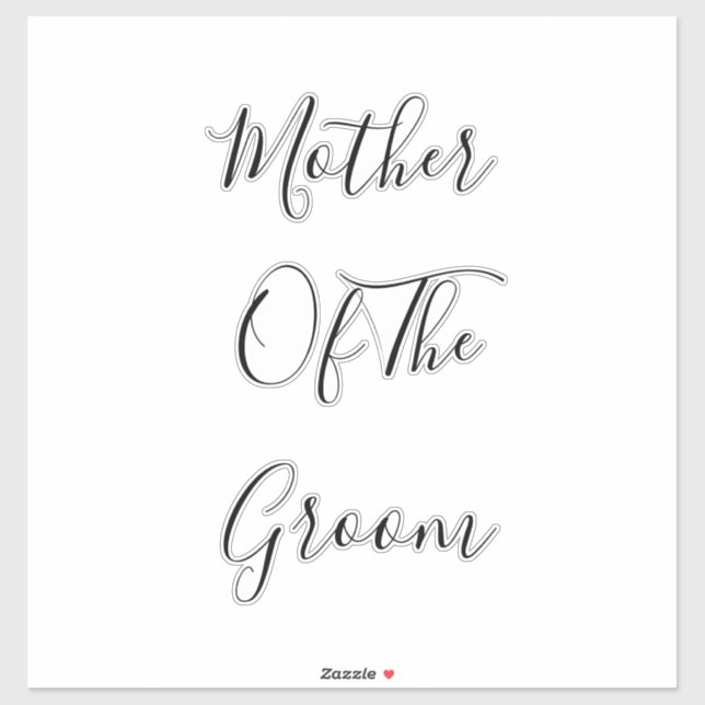 Sticker Mère De La Salle Élégante Décor Classique 2023 (Feuille)