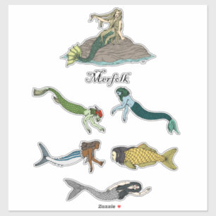 Sticker Merfolk