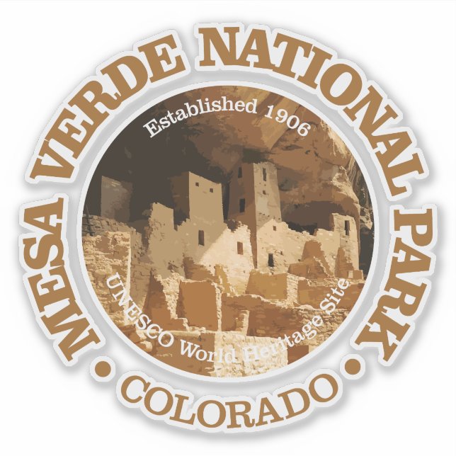 Sticker Mesa Verde NP2 (Devant)