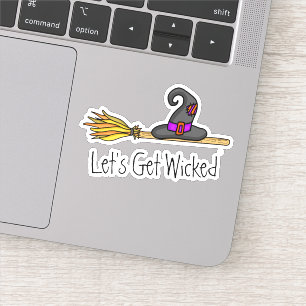 Sticker Mettons-nous les méchants   Halloween en cuisine