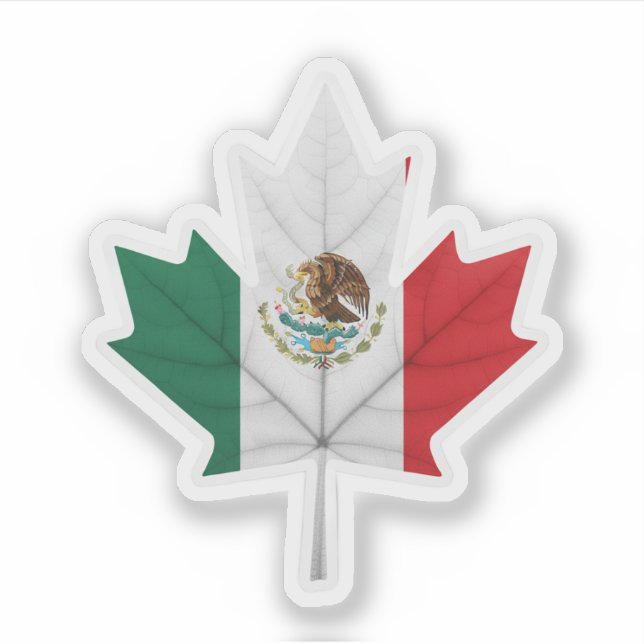 Sticker Mexicain-Cadien (Devant)