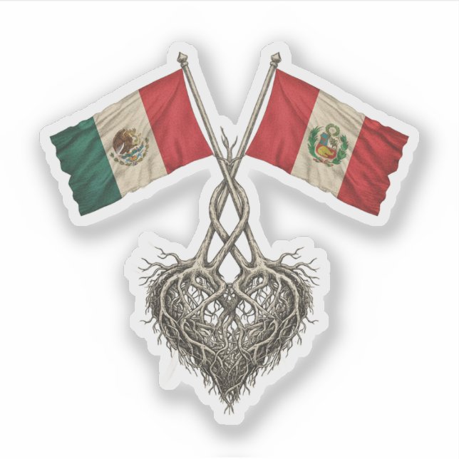 Sticker Mexican-Peruvian (Devant)