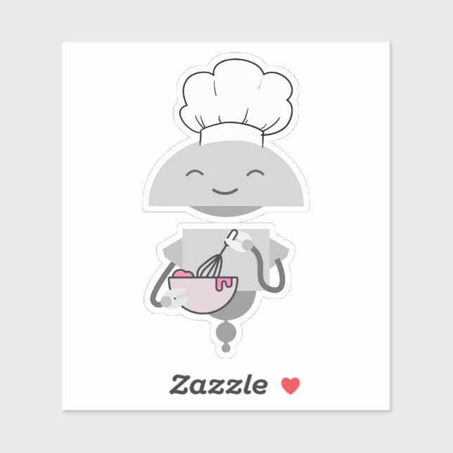 Sticker Mia chef (Feuille)