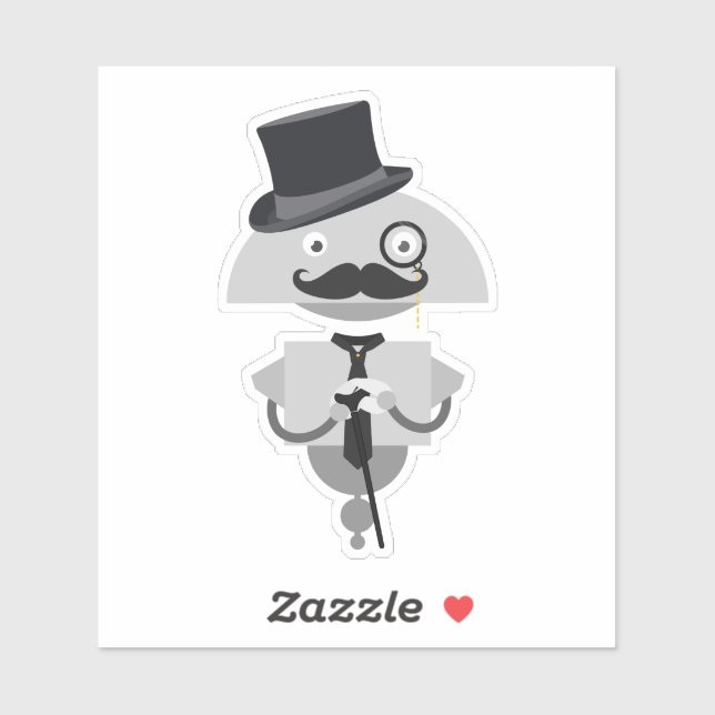 Sticker Mia gentleman (Feuille)