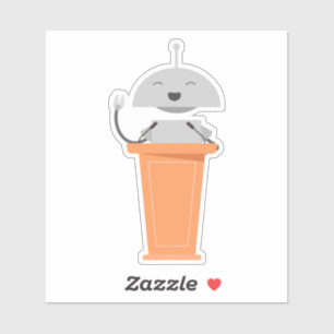 Sticker Mia parlant