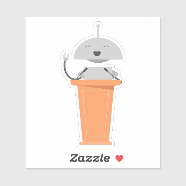 Sticker Mia parlant (Feuille)