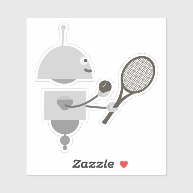 Sticker Mia tennis (Feuille)