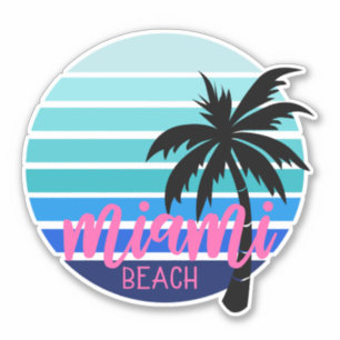 Sticker Miami Beach