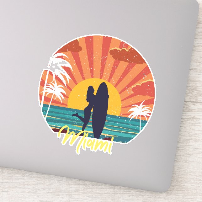 Sticker Miami Beach (Détail)