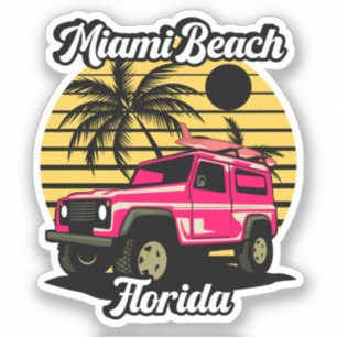 Sticker Miami Beach, Floride