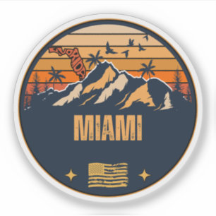 Sticker Miami, Floride 