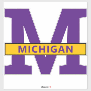 Sticker Michigan