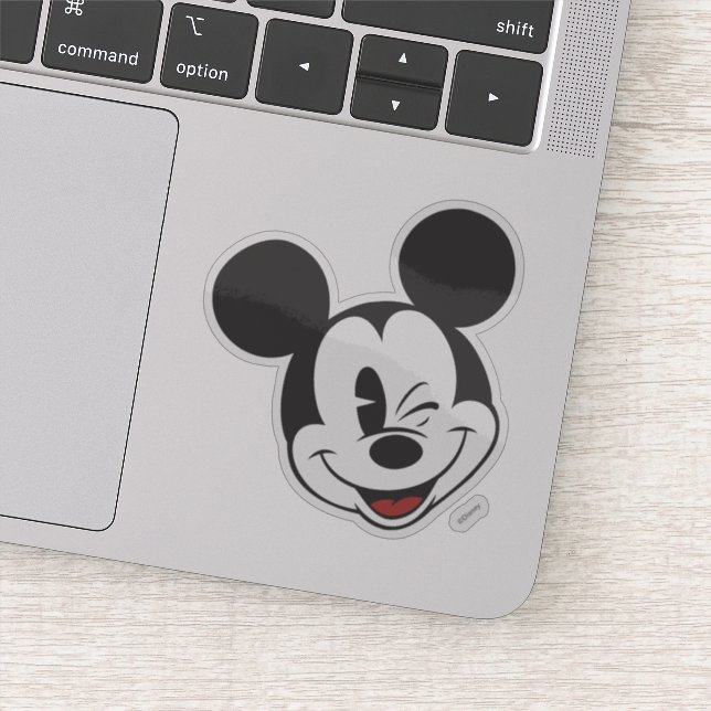 Sticker Mickey classique | Éclat de tête (Détail)