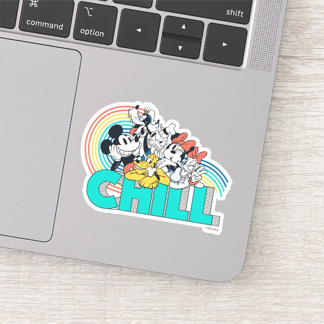 Sticker Mickey & Friends | Refroidissement (Détail)
