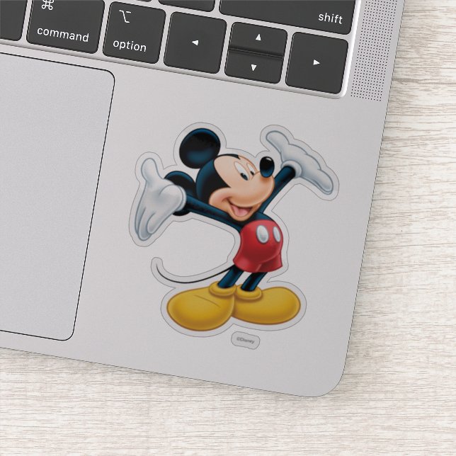 Sticker Mickey moderne | Airbrushed (Détail)