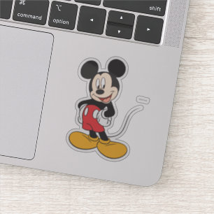 Sticker Mickey moderne   Mains latérales sur les hanches