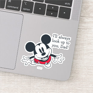 Sticker Mickey Mouse   Cherchez Toujours À Vous
