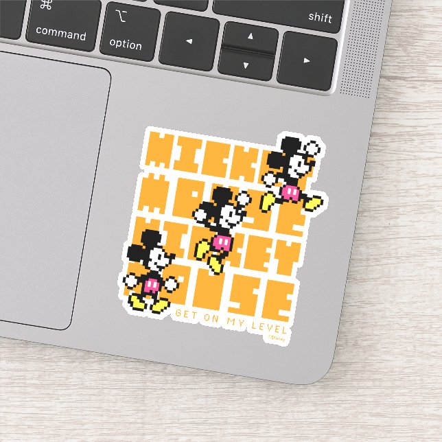 Sticker Mickey Mouse Double Saut (Détail)
