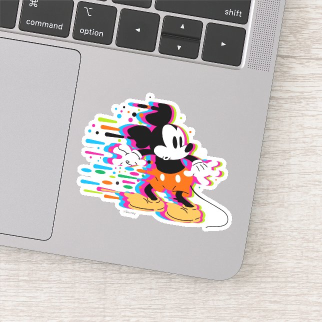 Sticker Mickey Mouse Paint Warp (Détail)