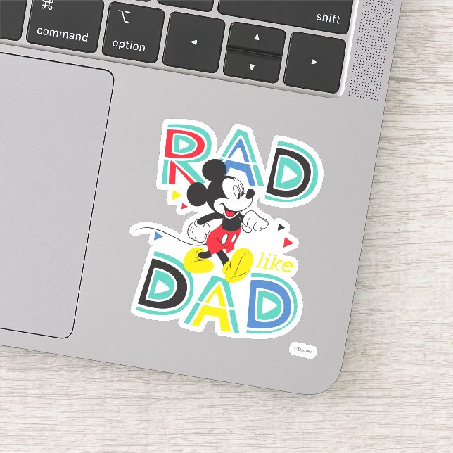 Sticker Mickey Mouse | Rad Like Papa (Détail)
